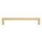 Gliderite Hardware 6-1/4 in. Center to Center Solid Square Bar Pull Champagne Gold 21683-160-CHPG-1 - alternate 1